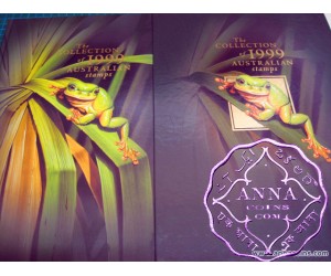 Australia 1999 Deluxe Yearbook Album with all Stamps FV$44.60